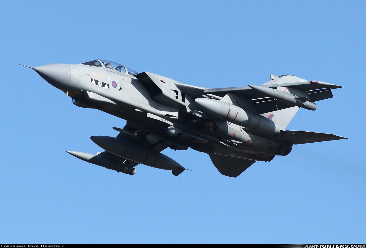 UK - Air Force Panavia Tornado GR4 ZA602 at Valley (EGOV), UK