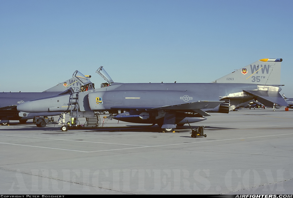 USA - Air Force McDonnell Douglas F-4G Phantom II 69-7263 at Victorville - Southern California Logistics (Int.) (George AFB) (VCV), USA