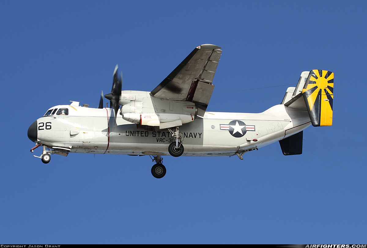 USA - Navy Grumman C-2A Greyhound 162163 at San Diego - North Island NAS / Halsey Field (NZY / KNZY), USA