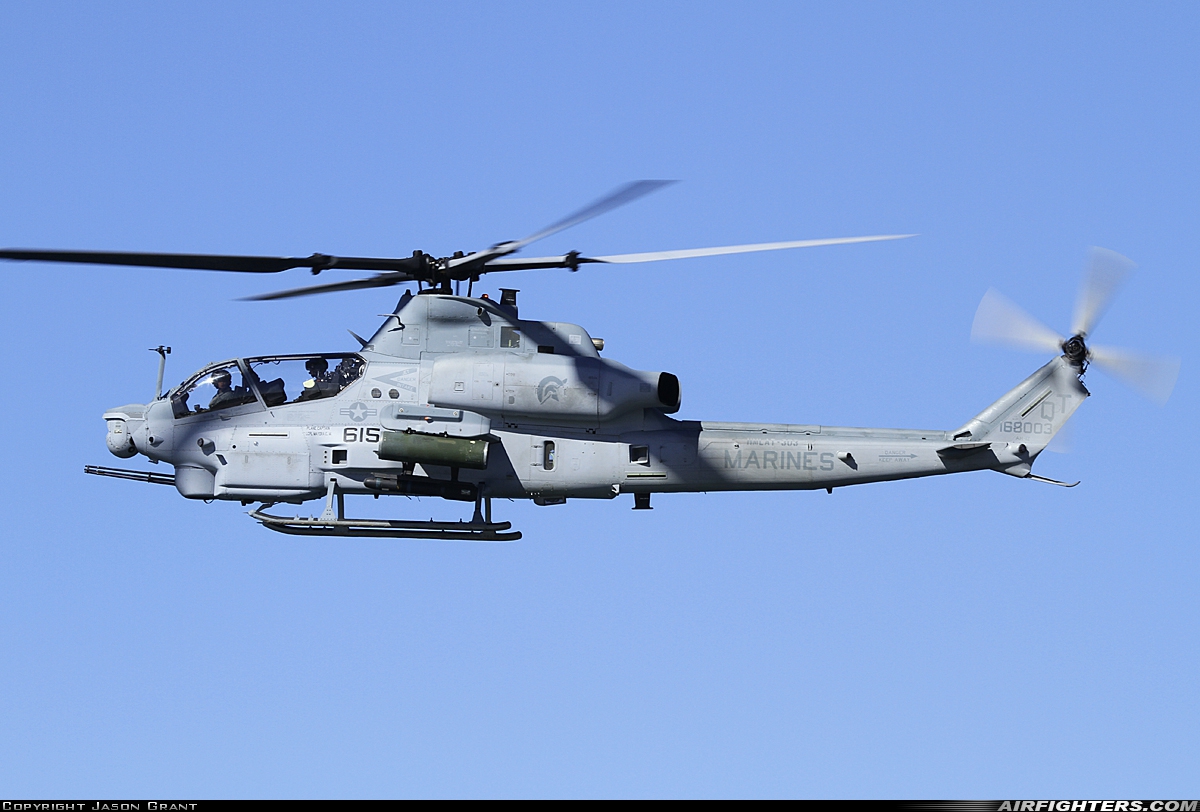 USA - Marines Bell AH-1Z Viper 168003 at San Diego - North Island NAS / Halsey Field (NZY / KNZY), USA