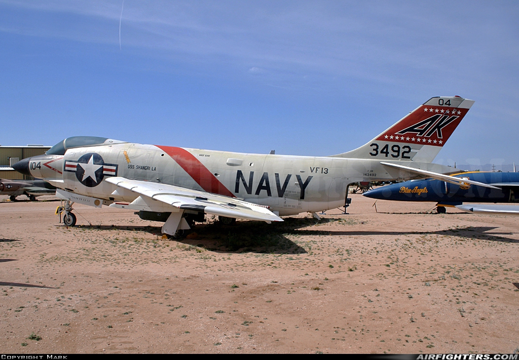 USA - Navy McDonnell F3B Demon 145221 at Tucson - Davis-Monthan AFB (DMA / KDMA), USA