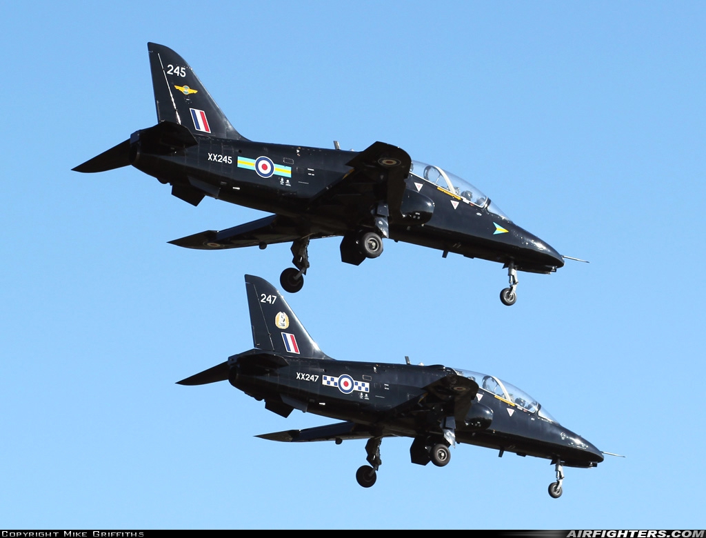 UK - Air Force British Aerospace Hawk T.1 XX245 at Valley (EGOV), UK