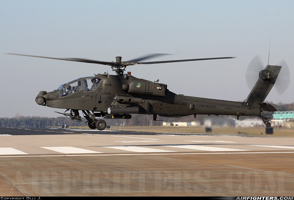Netherlands - Air Force Boeing AH-64DN Apache Longbow Q-26 at Breda - Gilze-Rijen (GLZ / EHGR), Netherlands