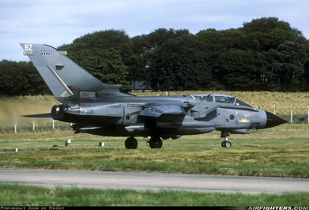 UK - Air Force Panavia Tornado GR4(T) ZD741 at Lossiemouth (LMO / EGQS), UK