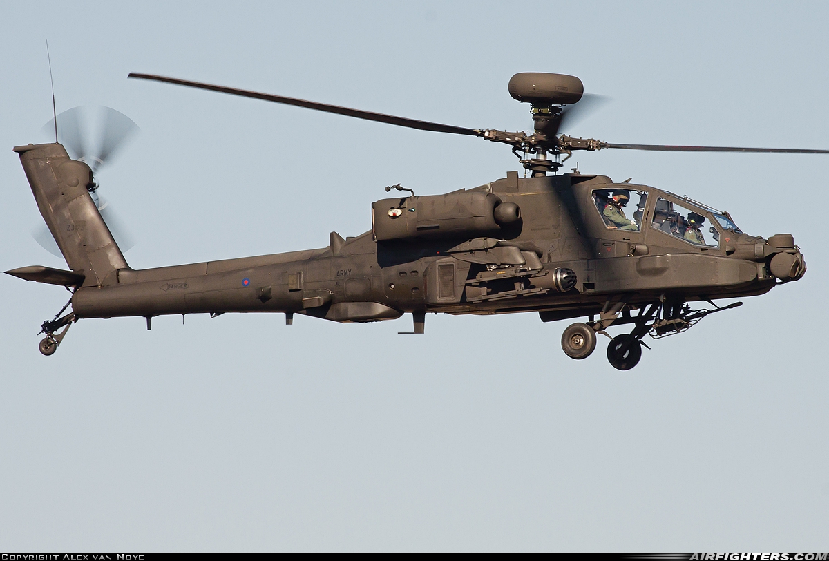 UK - Army Westland Apache AH1 (WAH-64D) ZJ173 at Reims - Champagne (RHE / LFSR), France