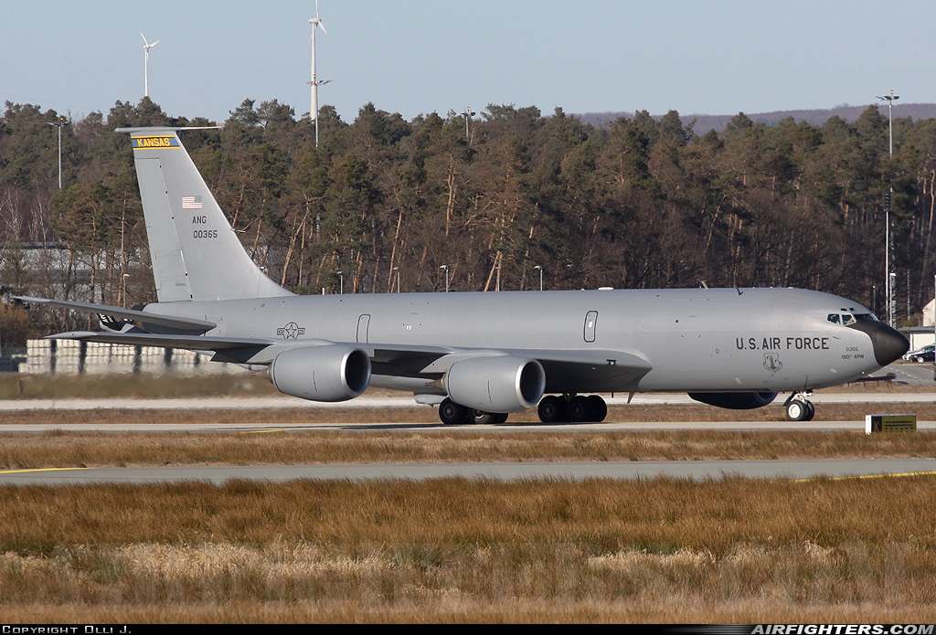 USA - Air Force Boeing KC-135R Stratotanker (717-148) 60-0365 at Ramstein (- Landstuhl) (RMS / ETAR), Germany