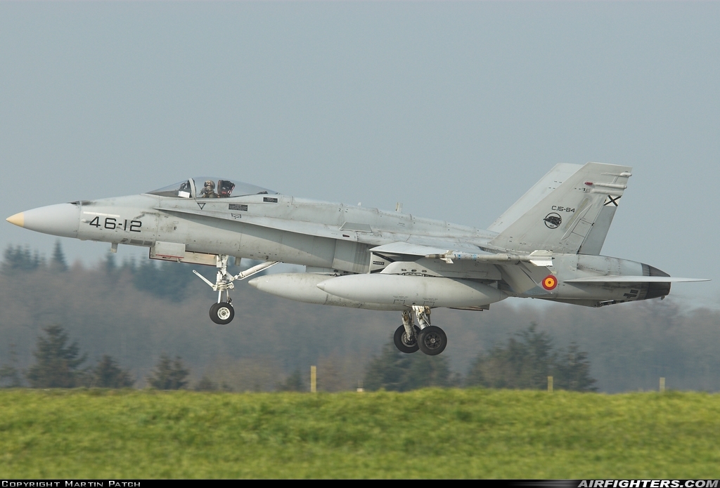 Spain - Air Force McDonnell Douglas F/A-18A+ Hornet C.15-84 at Florennes (EBFS), Belgium