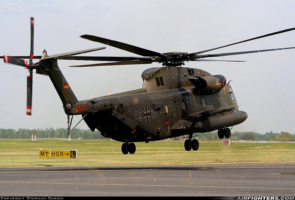 Germany - Army Sikorsky CH-53GS (S-65) 85+10 at Berlin - Schonefeld (SXF / EDDB), Germany
