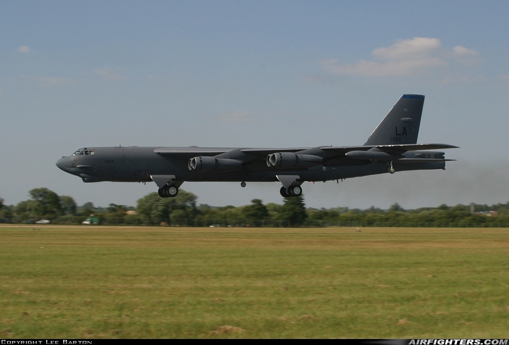 USA - Air Force Boeing B-52H Stratofortress 61-0003 at Fairford (FFD / EGVA), UK