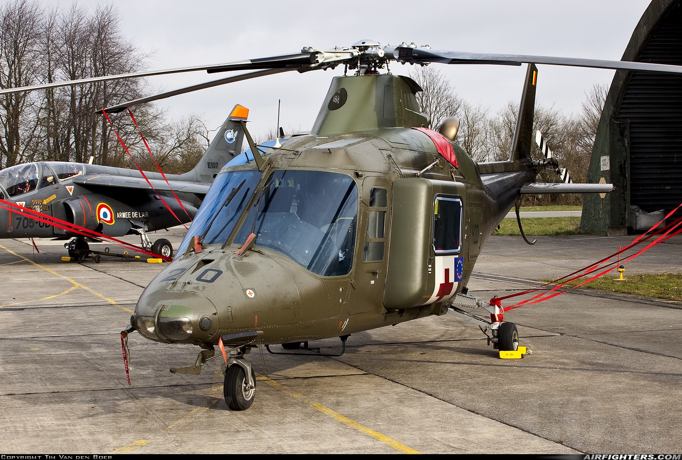 Belgium - Army Agusta A-109HO (A-109BA) H20 at Beauvechain (EBBE), Belgium