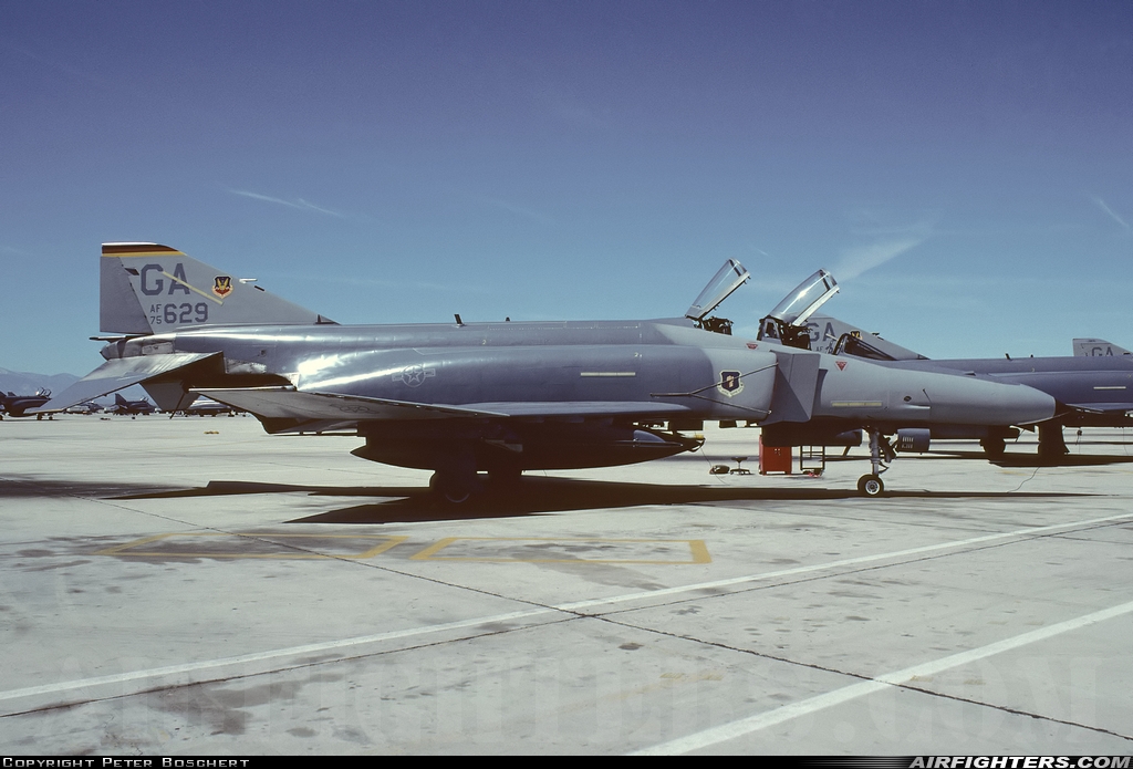USA - Air Force McDonnell Douglas F-4E Phantom II 75-0629 at Victorville - Southern California Logistics (Int.) (George AFB) (VCV), USA