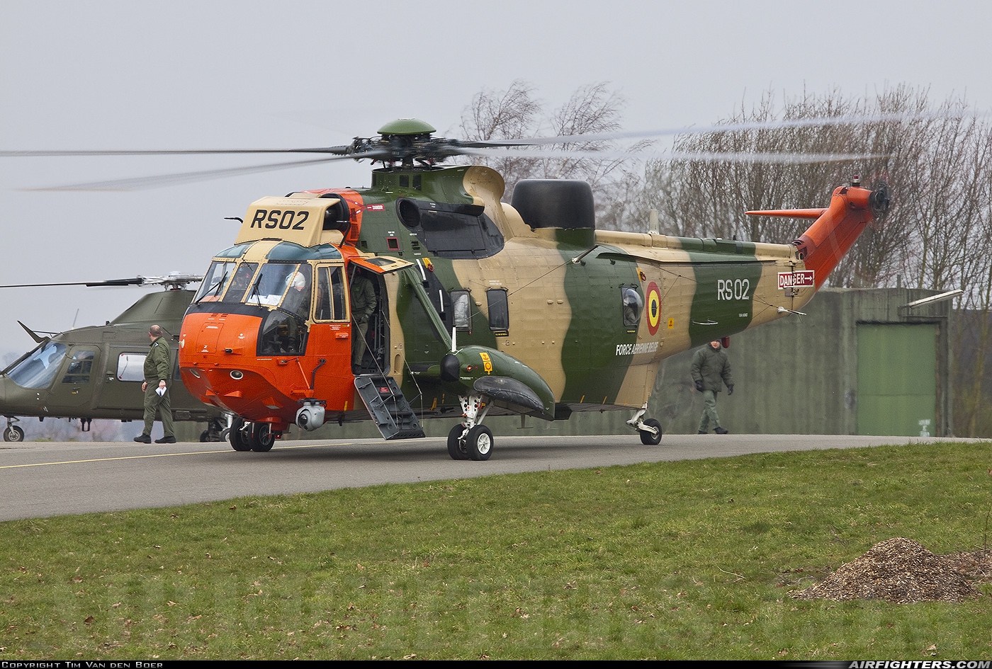 Belgium - Air Force Westland Sea King Mk48 RS02 at Beauvechain (EBBE), Belgium