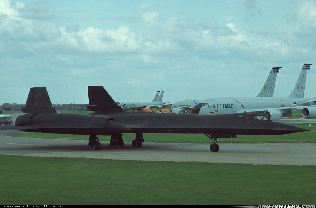 USA - Air Force Lockheed SR-71A Blackbird 61-7960 at Mildenhall (MHZ / GXH / EGUN), UK