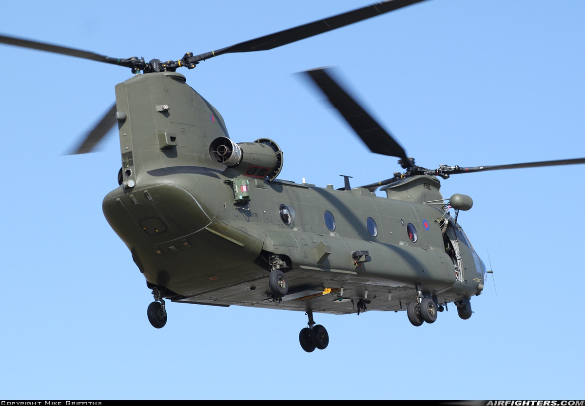 UK - Air Force Boeing Vertol Chinook HC2 (CH-47D) ZH776 at Valley (EGOV), UK