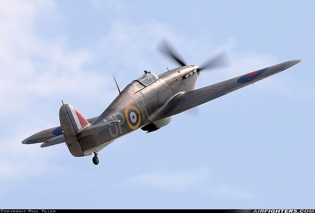 Private Hawker Hurricane I G-HUPW at Off-Airport - Eastbourne, UK