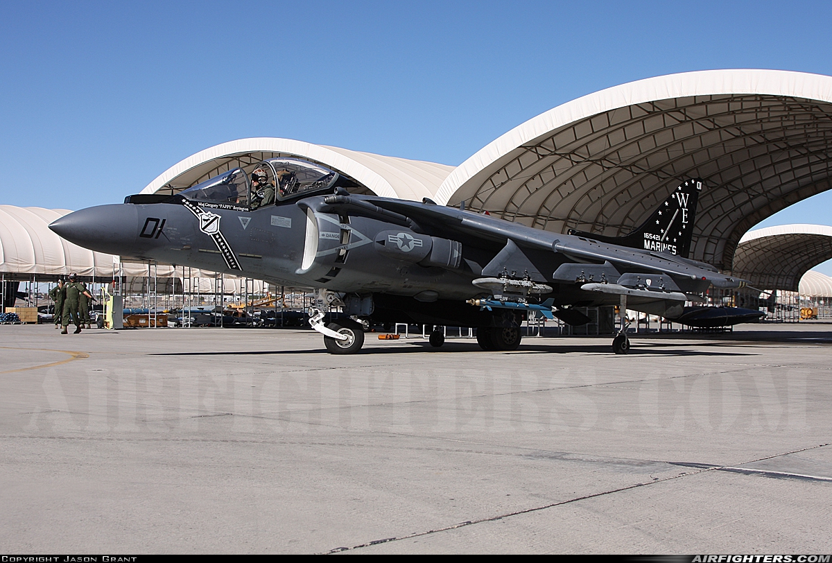 USA - Marines McDonnell Douglas AV-8B+ Harrier ll 165421 at Yuma - MCAS / Int. (NYL / KNYL), USA