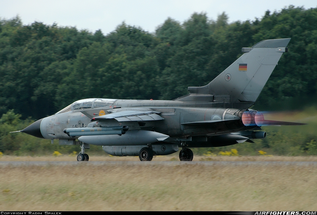 Germany - Air Force Panavia Tornado IDS 45+91 at Kleine Brogel (EBBL), Belgium