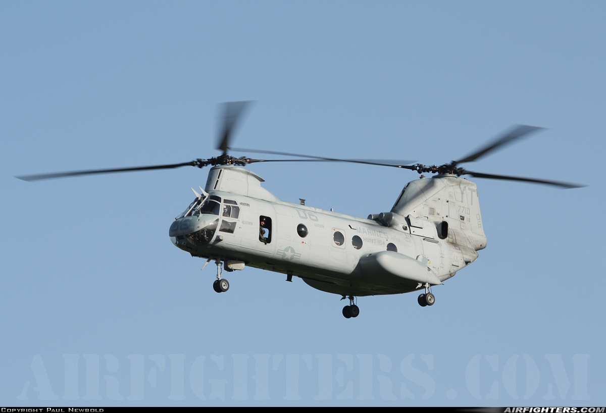 USA - Marines Boeing Vertol CH-46E Sea Knight (107-II) 157710 at El Centro - NAF (NJK / KNJK), USA