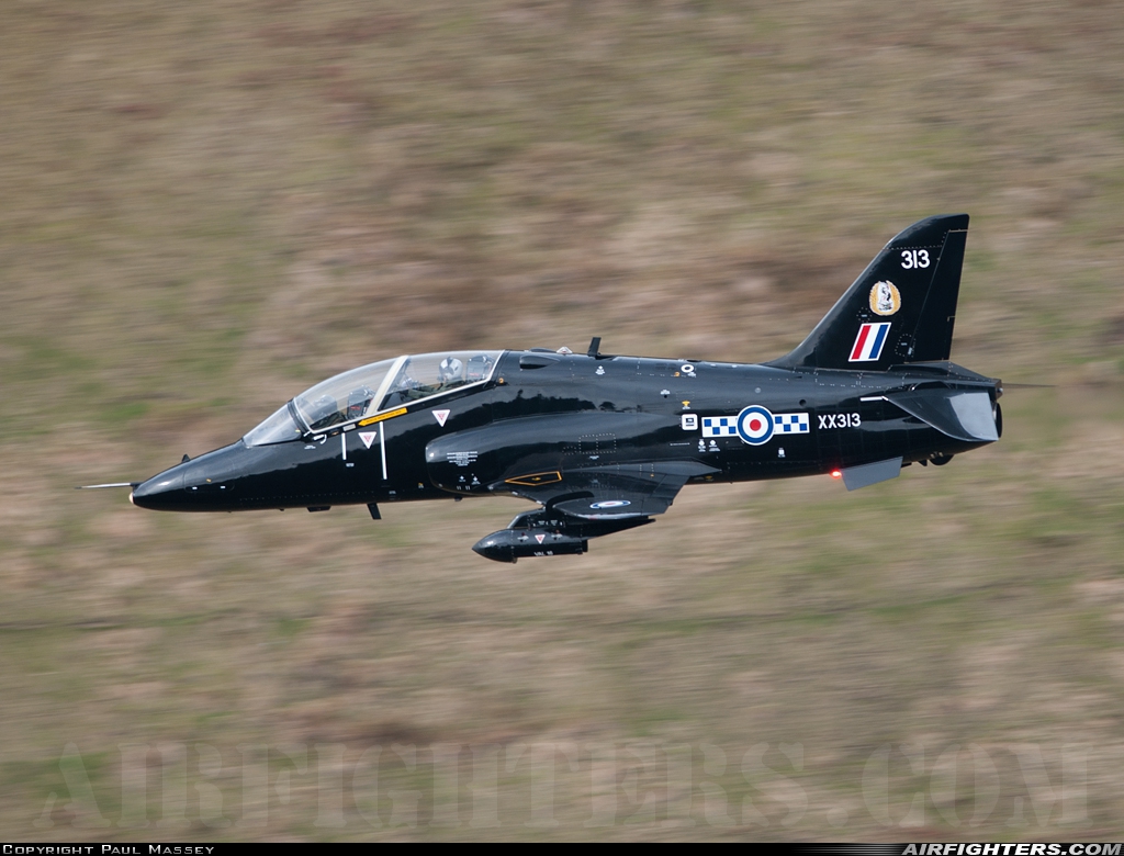 UK - Air Force British Aerospace Hawk T.1W XX313 at Off-Airport - Machynlleth Loop Area, UK