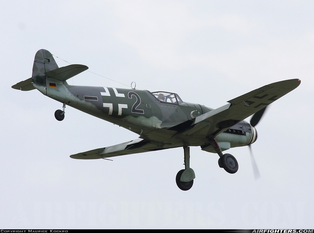 Private Messerschmitt Bf-109G-10 D-FDME at Berlin - Schonefeld (SXF / EDDB), Germany