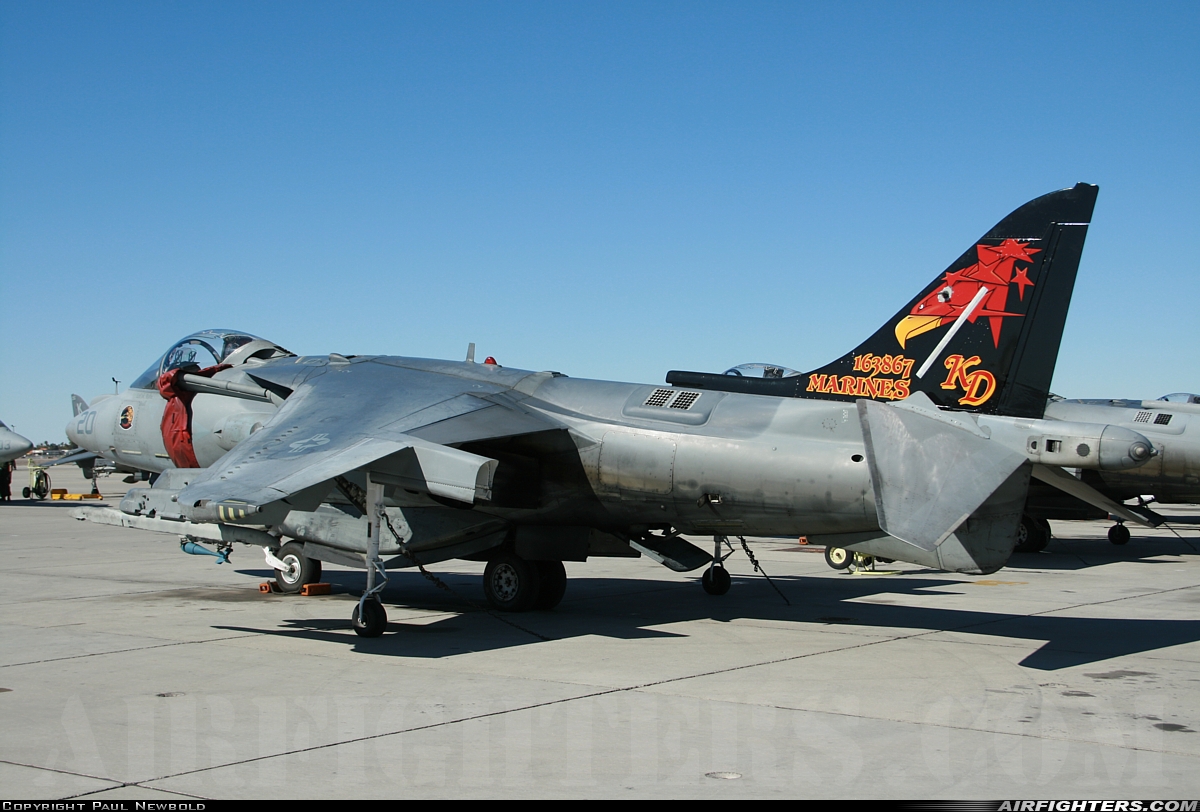 USA - Marines McDonnell Douglas AV-8B Harrier II 163867 at Yuma - MCAS / Int. (NYL / KNYL), USA