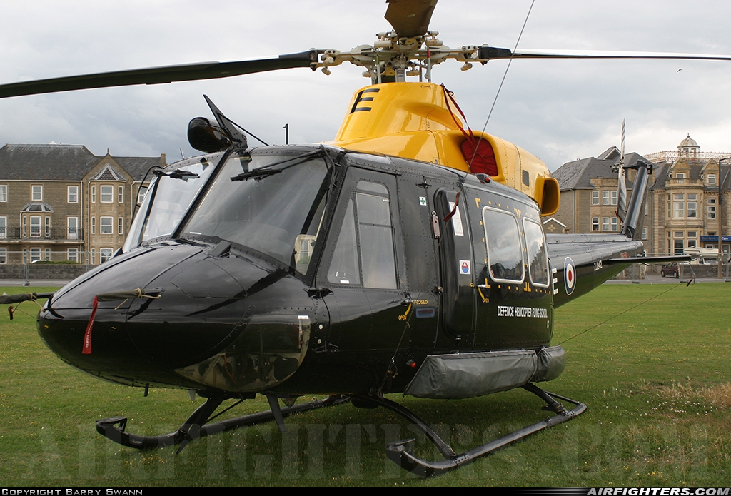 UK - Air Force Bell 412EP Griffin HT1 ZJ242 at Weston-super-Mare, UK