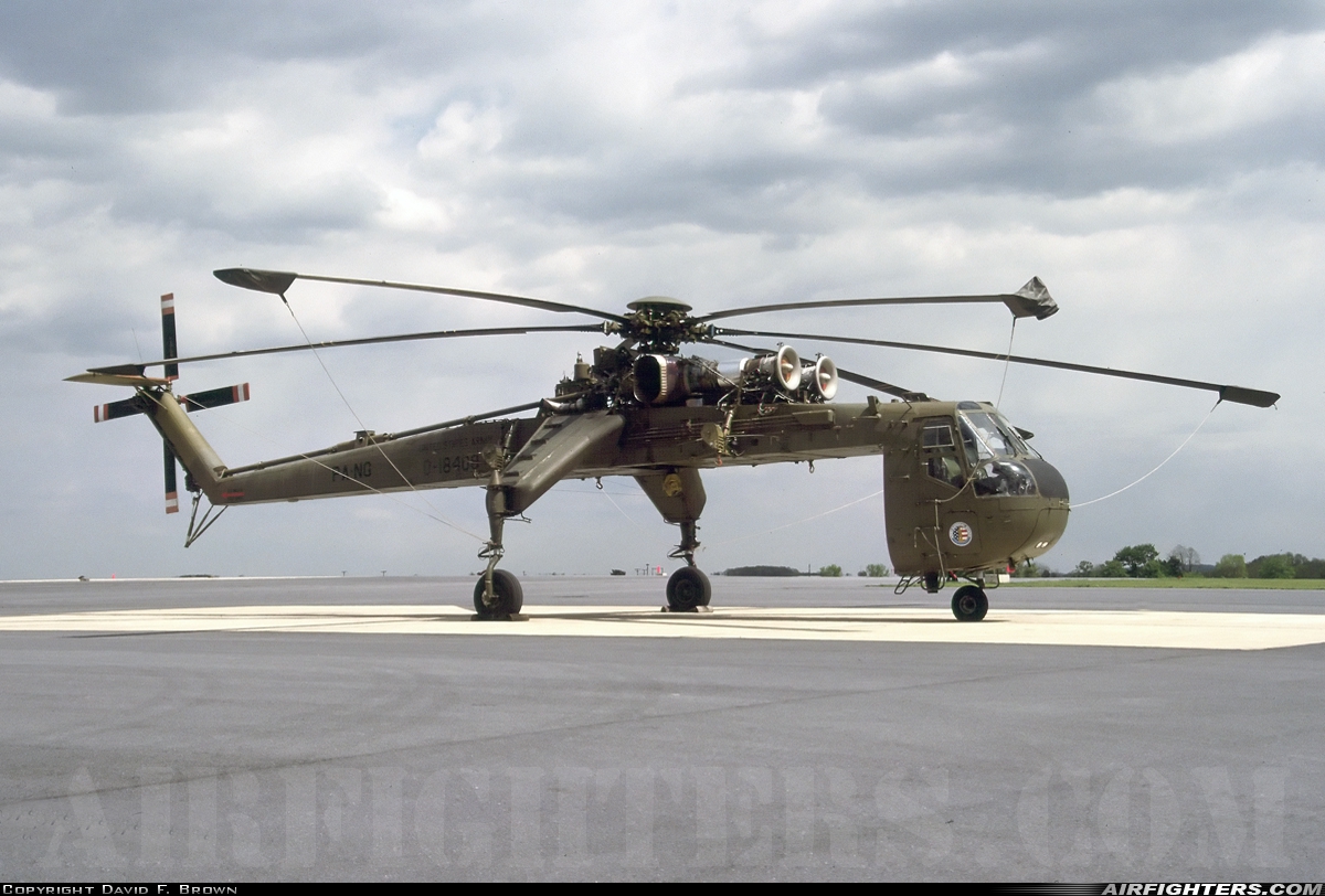 USA - Army Sikorsky CH-54A Tarhe 66-18408 at Fort Indiantown Gap - Muir Army Airfield (MUI / KMUI), USA