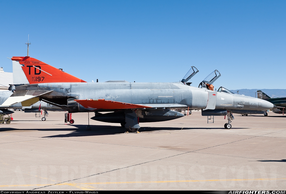 USA - Air Force McDonnell Douglas QF-4E Phantom II 73-1197 at Alamogordo - Holloman AFB (HMN / KHMN), USA