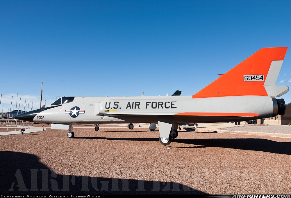 USA - Air Force Convair QF-106A Delta Dart 56-0454 at Alamogordo - Holloman AFB (HMN / KHMN), USA