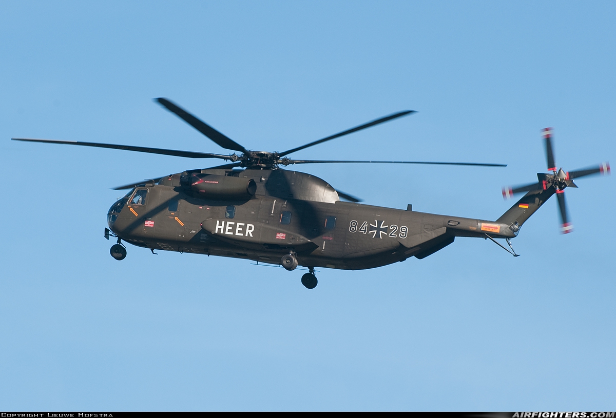 Germany - Army Sikorsky CH-53G (S-65) 84+29 at Rheine-Bentlage (ETHE), Germany