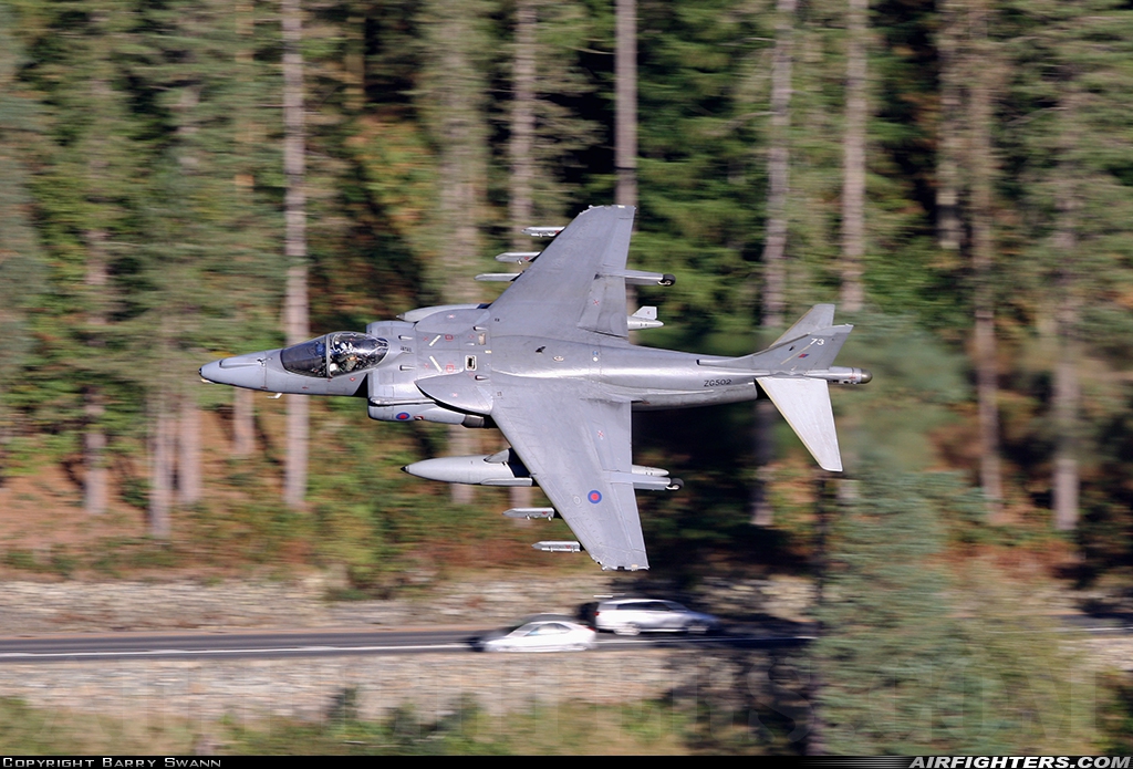 UK - Navy British Aerospace Harrier GR.9 ZG502 at Off-Airport - Cumbria, UK
