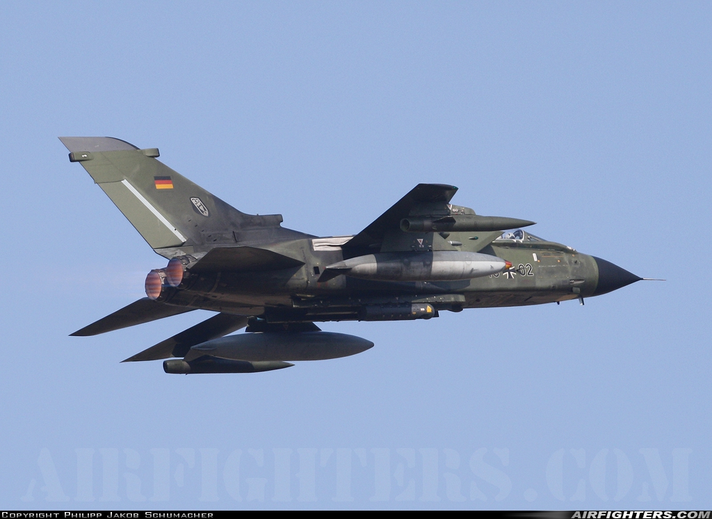 Germany - Air Force Panavia Tornado IDS 46+02 at Buchel (ETSB), Germany
