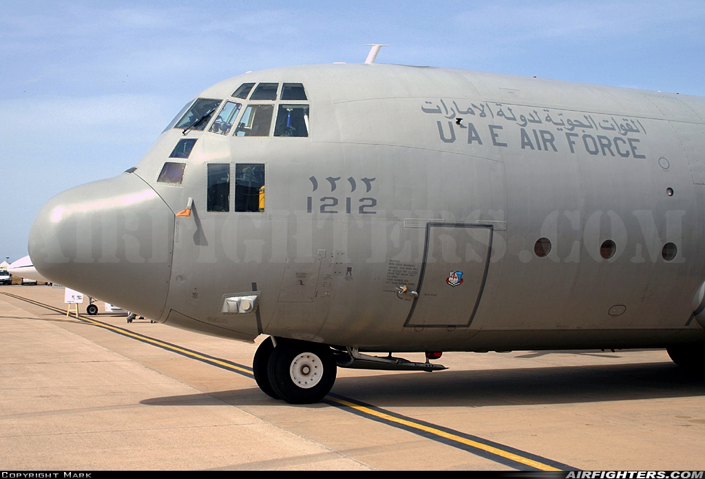 United Arab Emirates - Air Force Lockheed C-130H Hercules (L-382) 1212 at Pratica di Mare (- Mario de Bernardi) (LIRE), Italy