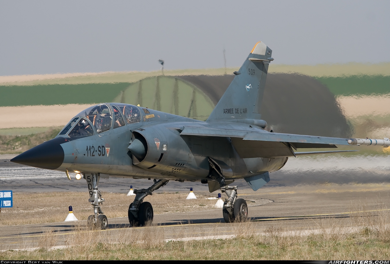 France - Air Force Dassault Mirage F1B 509 at Reims - Champagne (RHE / LFSR), France