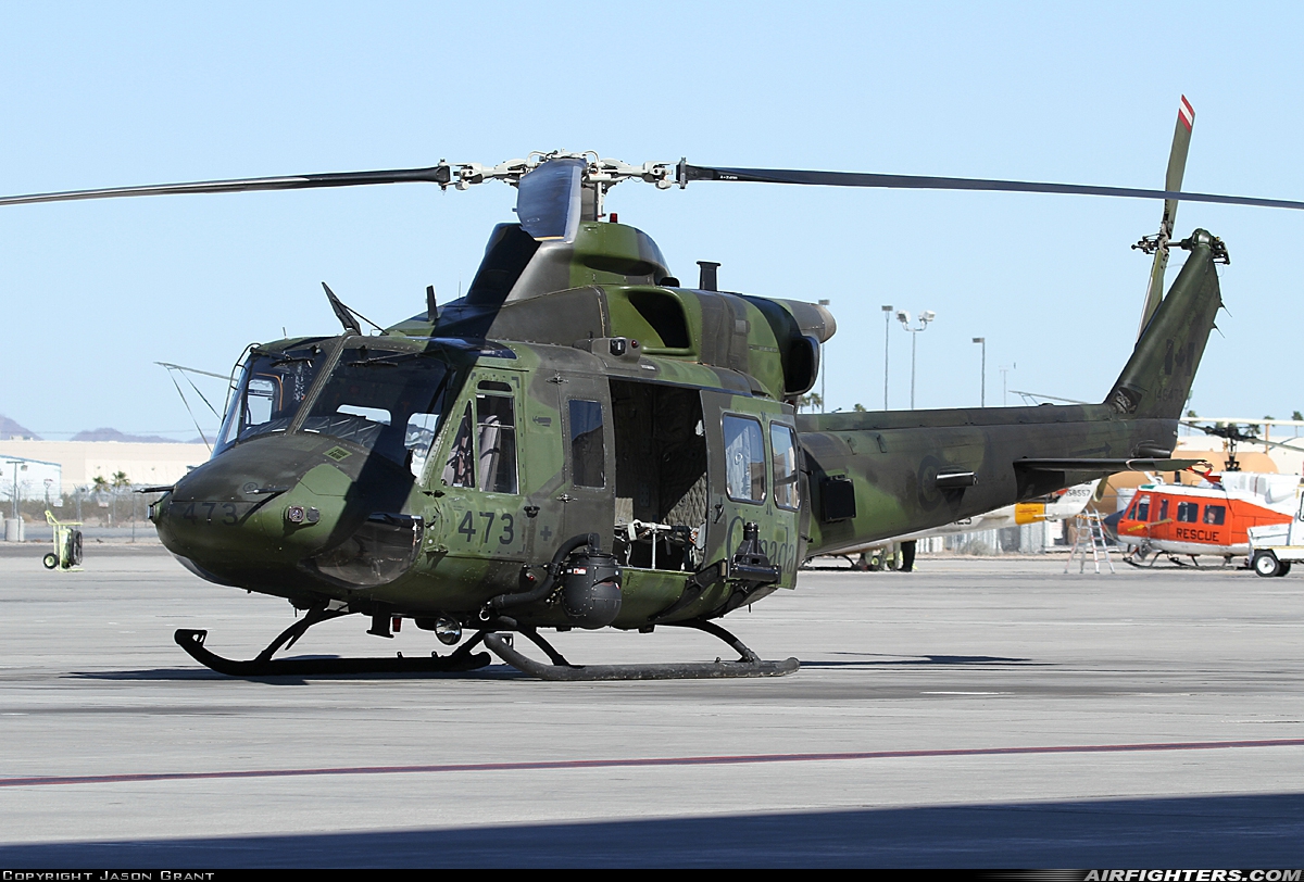 Canada - Air Force Bell CH-146 Griffon (412CF) 146473 at Yuma - MCAS / Int. (NYL / KNYL), USA
