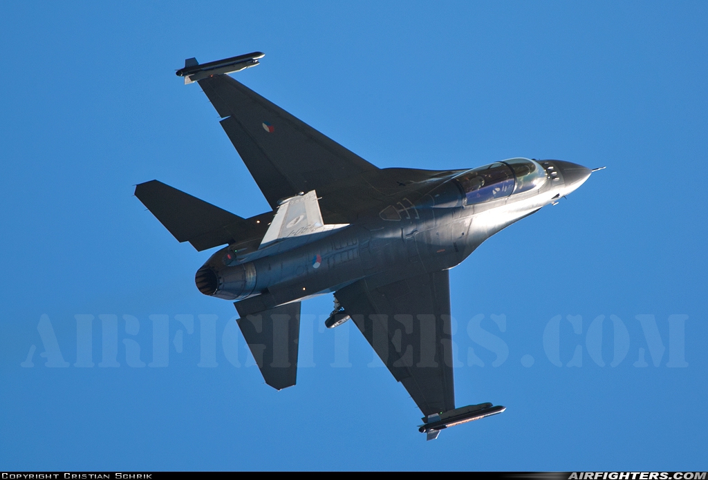 Netherlands - Air Force General Dynamics F-16BM Fighting Falcon J-064 at Leeuwarden (LWR / EHLW), Netherlands