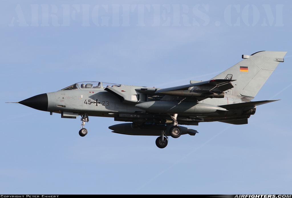 Germany - Air Force Panavia Tornado IDS 45+23 at Buchel (ETSB), Germany
