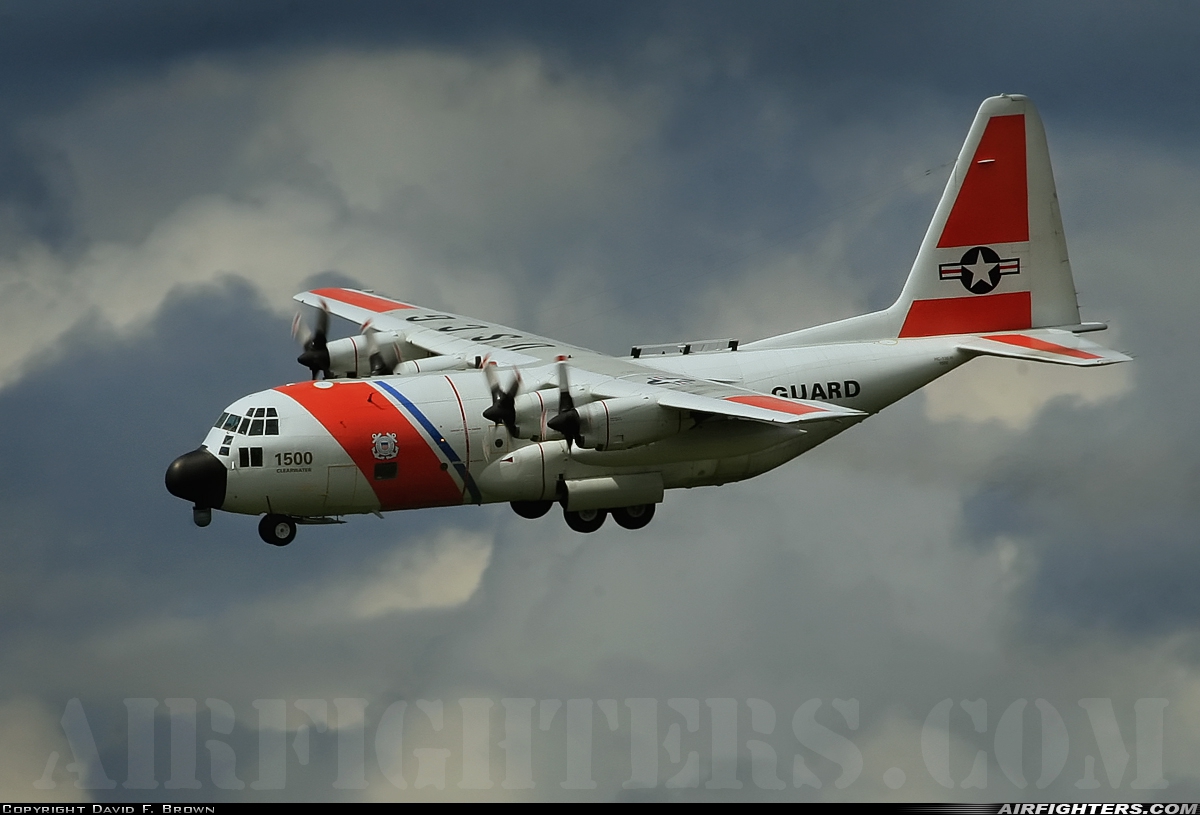 USA - Coast Guard Lockheed HC-130H Hercules (L-382) 1500 at Detroit - Willow Run (YIP / KYIP), USA