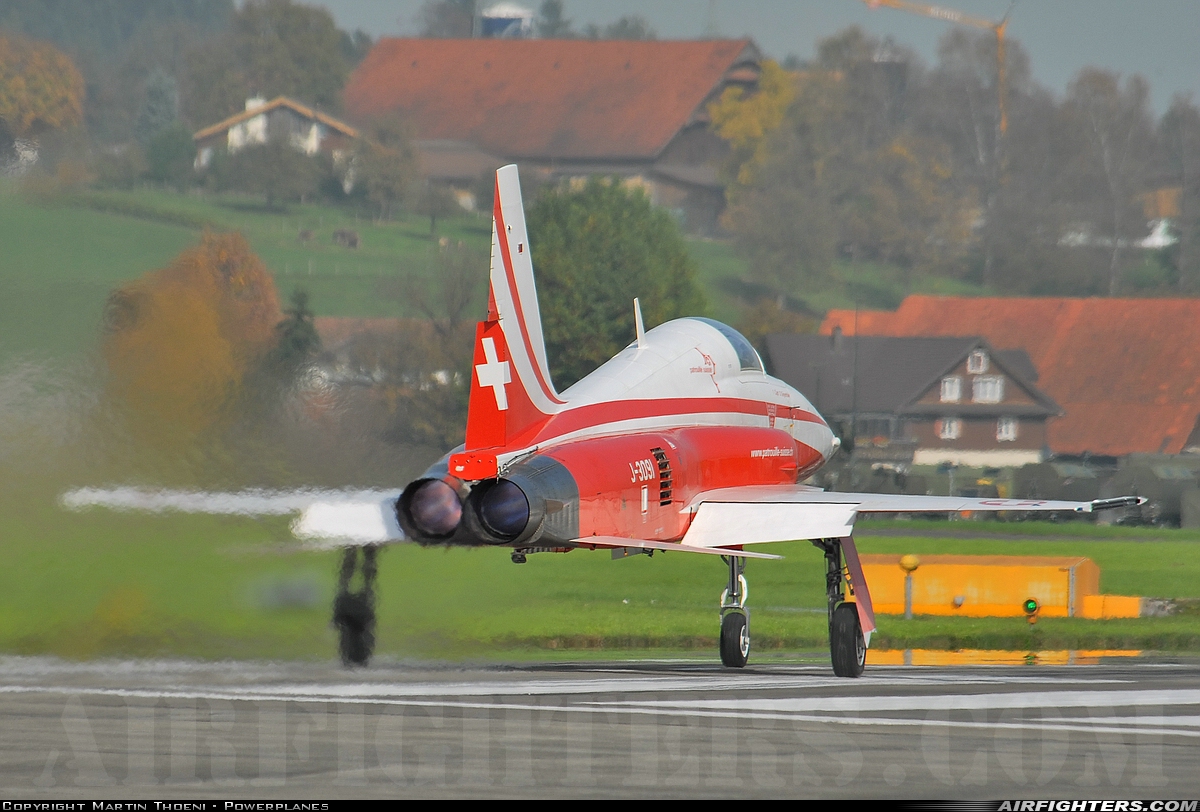 Switzerland - Air Force Northrop F-5E Tiger II J-3091 at Emmen (EML / LSME), Switzerland
