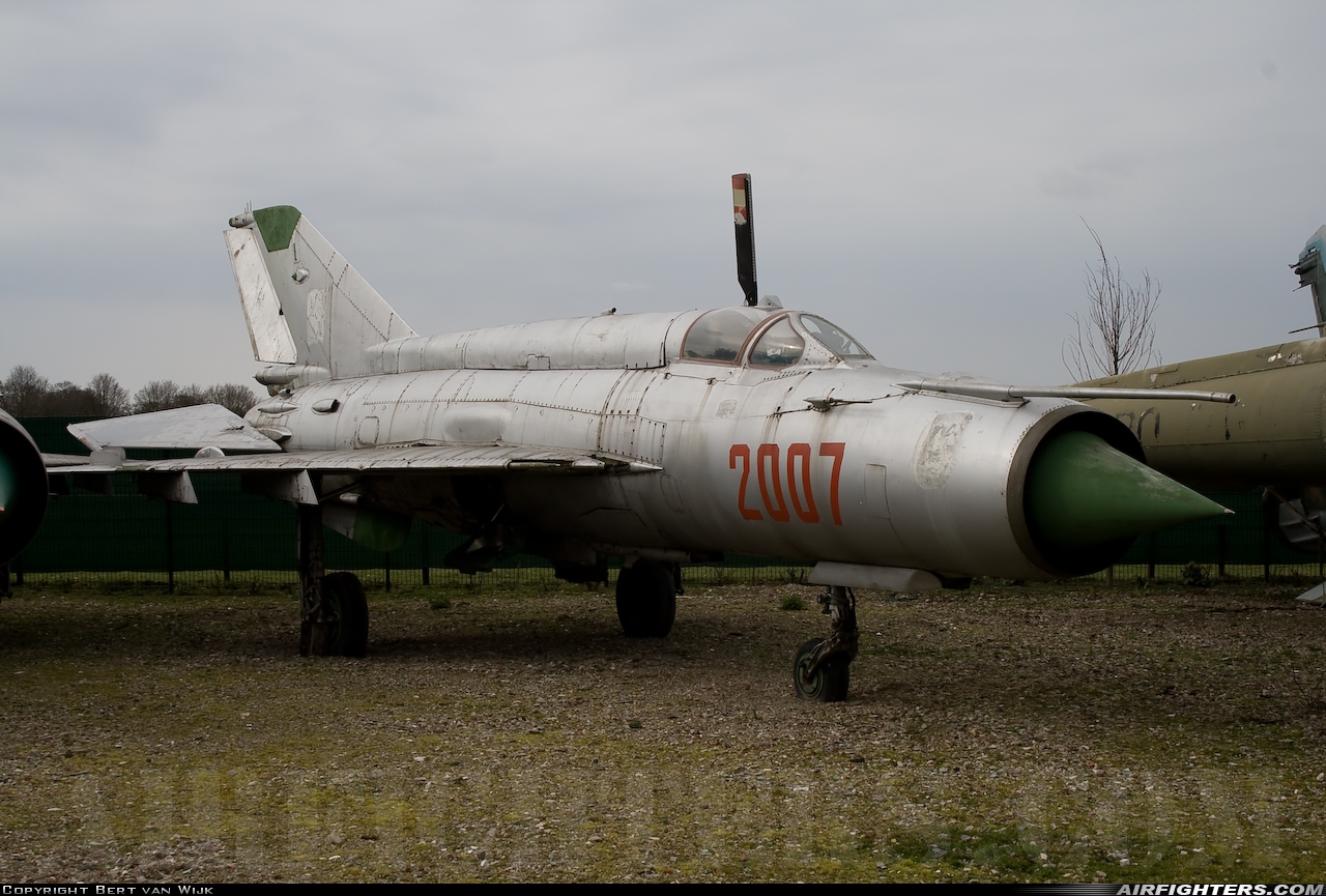 Poland - Air Force Mikoyan-Gurevich MiG-21M 2007 at Off-Airport - Kessel, Netherlands