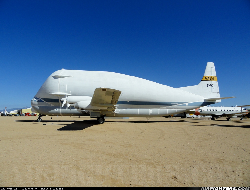 USA - NASA Aero Spacelines 377SG Super Guppy N940NS at Tucson - Davis-Monthan AFB (DMA / KDMA), USA
