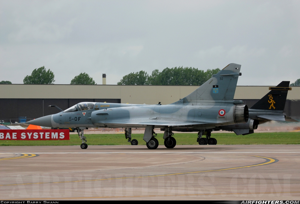 France - Air Force Dassault Mirage 2000C 30 at Fairford (FFD / EGVA), UK