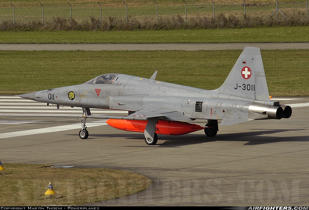 Switzerland - Air Force Northrop F-5E Tiger III J-3011 at Dubendorf (LSMD), Switzerland