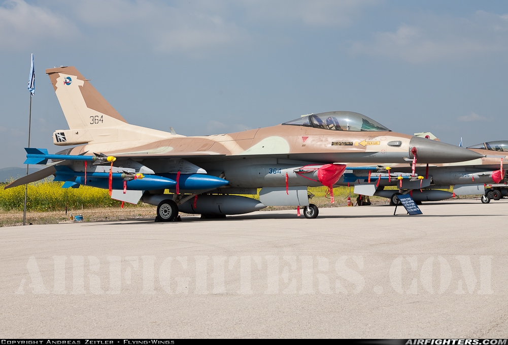 Israel - Air Force General Dynamics F-16C Fighting Falcon 364 at Ramat David (LLRD), Israel