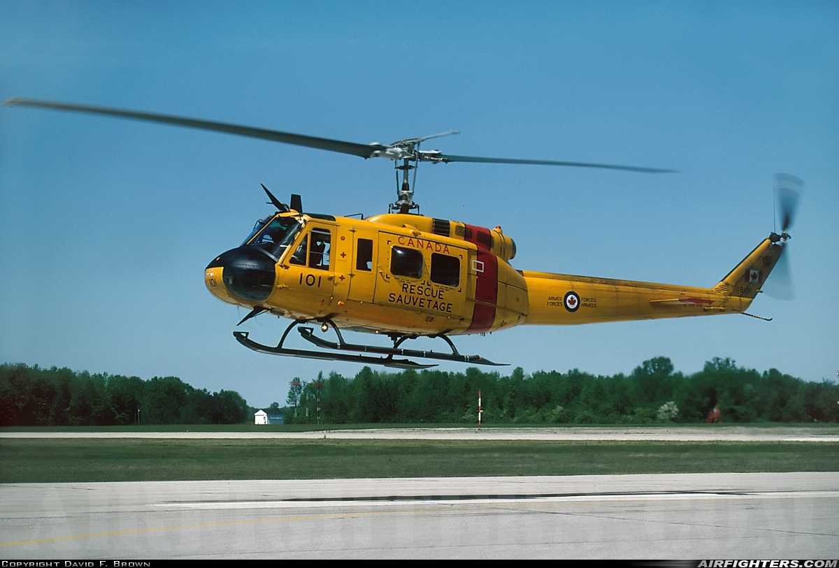 Canada - Air Force Bell CH-118 Iroquois 118101 at London (YXU / CYXU), Canada