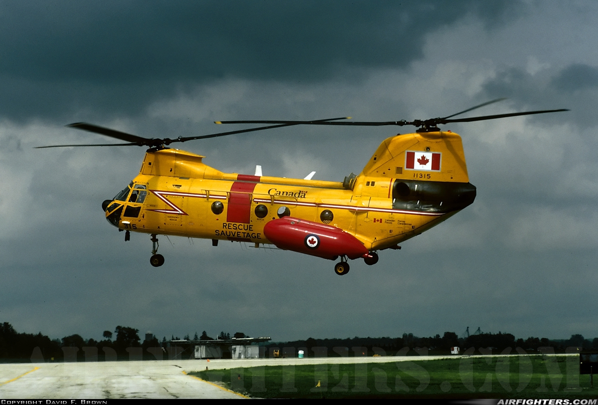 Canada - Air Force Boeing Vertol CH-113A Labrador 11315 at London (YXU / CYXU), Canada