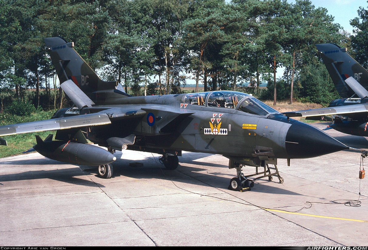 UK - Air Force Panavia Tornado GR4 ZD848 at Eindhoven (- Welschap) (EIN / EHEH), Netherlands