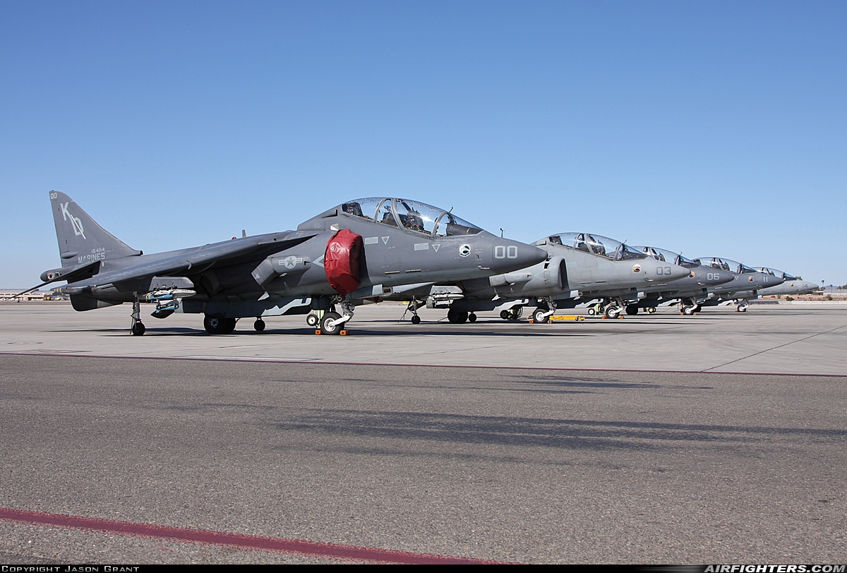 USA - Marines McDonnell Douglas TAV-8B Harrier II 164114 at Yuma - MCAS / Int. (NYL / KNYL), USA