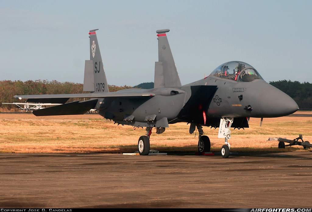 USA - Air Force McDonnell Douglas F-15E Strike Eagle 87-0179 at Roosevelt Roads NAS (NRR / TJNR), Puerto Rico