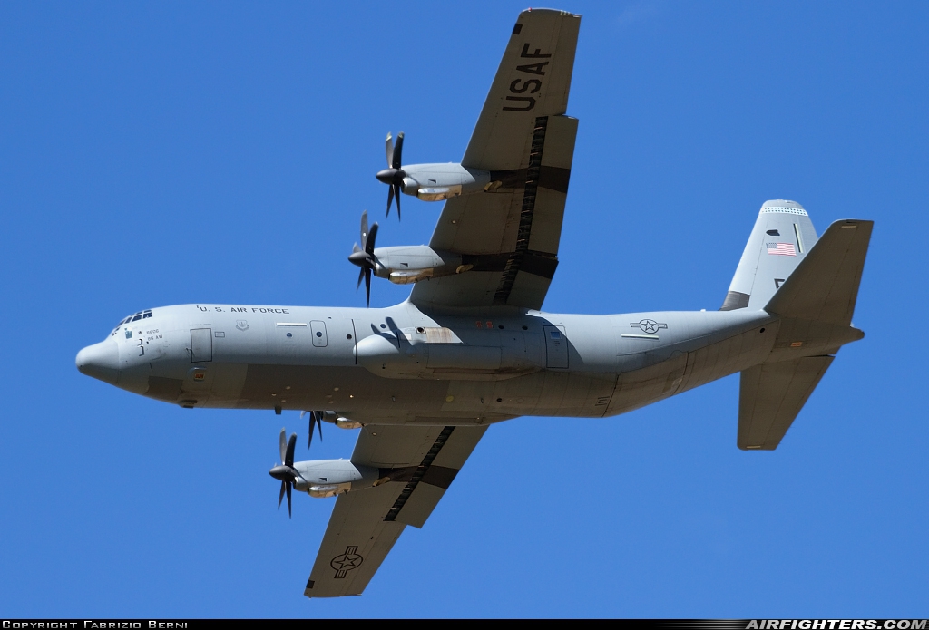 USA - Air Force Lockheed Martin C-130J-30 Hercules (L-382) 08-8606 at Aviano (- Pagliano e Gori) (AVB / LIPA), Italy